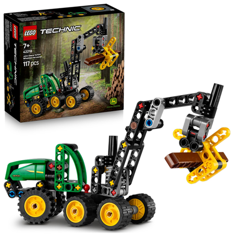 Lego Technic Đồ Chơi Lắp Ráp Xe Thu Hoạch Gỗ John Deere 42218