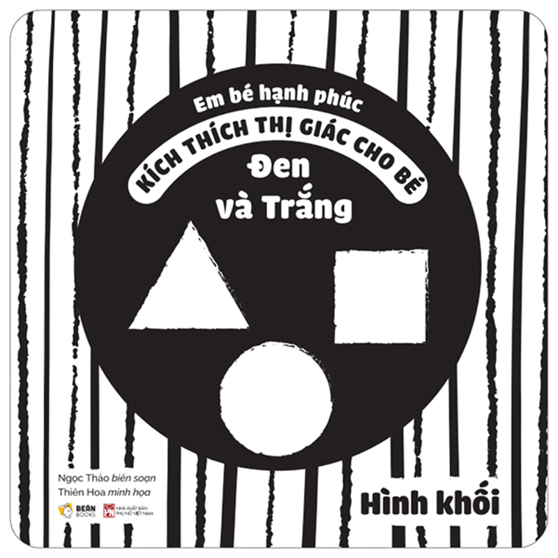 Kích Thích Thị Giác Cho Bé - Đen, Trắng, Vàng, Xanh Dương Động Vật