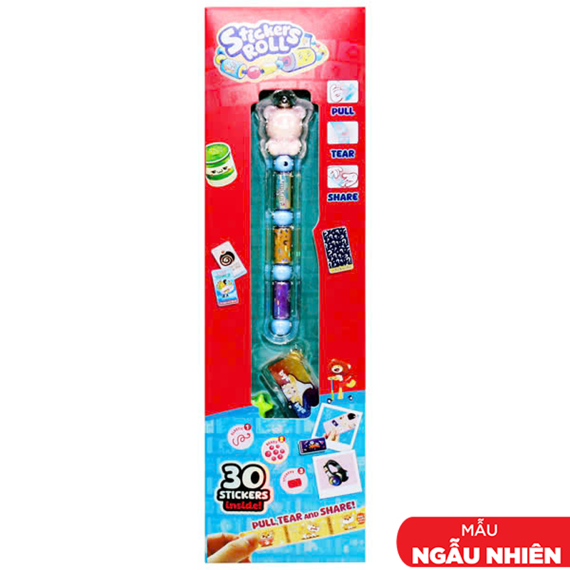 Vòng Đeo Tay Diy Stickers Roll Kèm Theo 30 Miếng Dán Mini - 7140