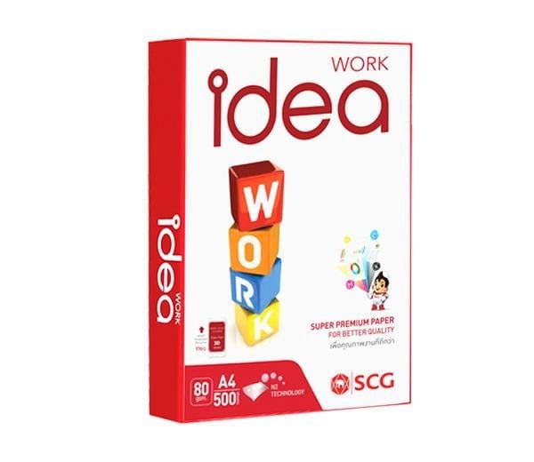Giấy Photo Idea Work 80GSM Khổ A4