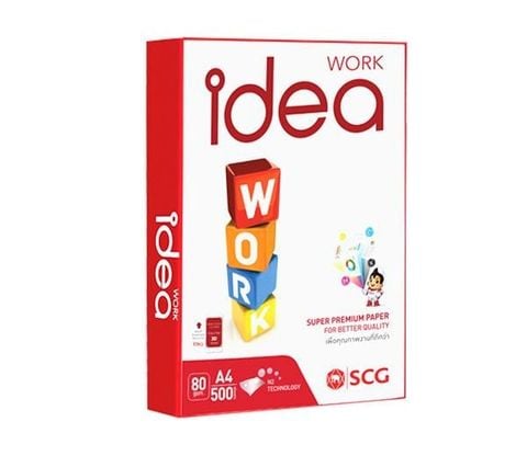 Giấy Photo Idea Work 80GSM Khổ A4