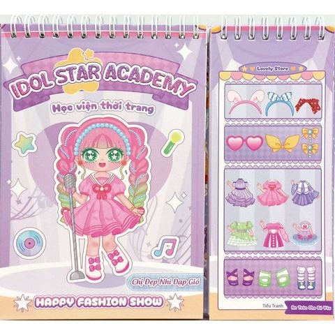 Happy Fashion Show - Idol Star Academy - Học Viện Thời Trang - Chị Đẹp Nhí Đạp Gió