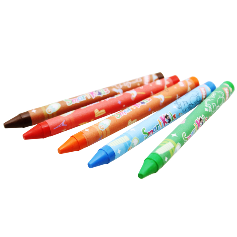 Smartkids - Hộp 24 Sáp Màu Dino In Europe CR24