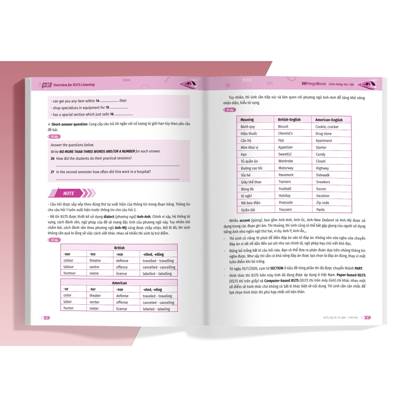 Ielts Cấp Tốc - 20 Ngày Listening