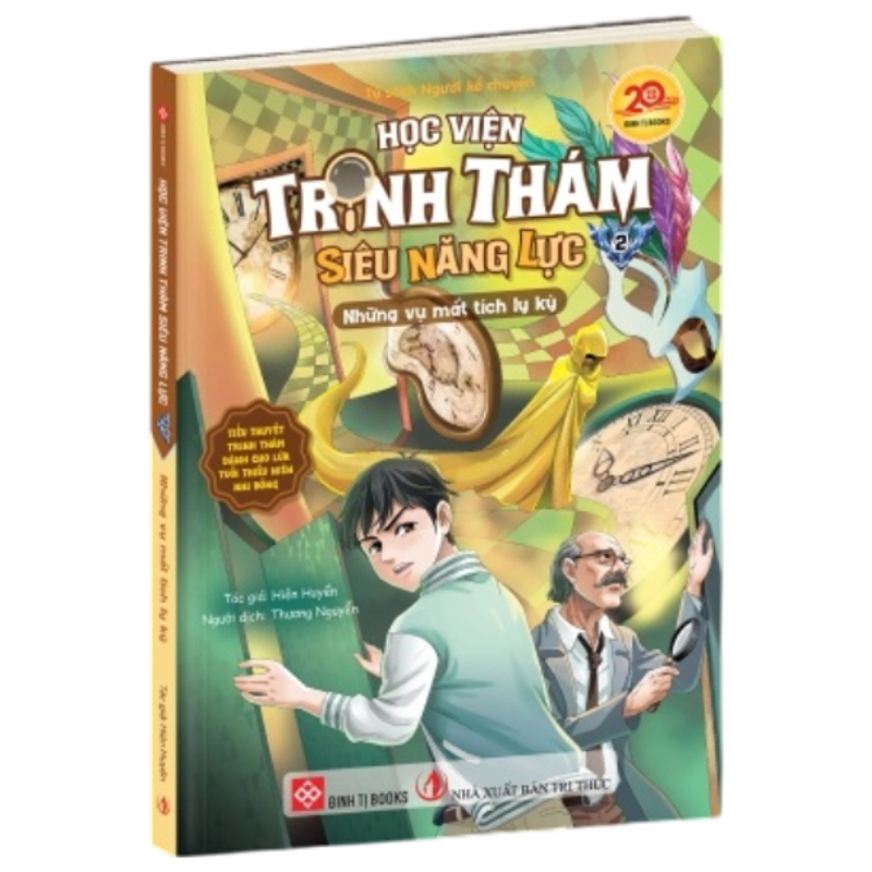 Học Viện Trinh Thám Siêu Năng Lực Tập 2 - Những Vụ Mất Tích Ly Kỳ