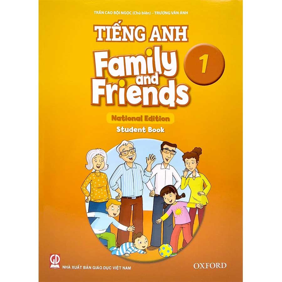 Tiếng Anh Lớp 1 - Family And Friends - National Edition - Student Book (Tái bản năm 2025)