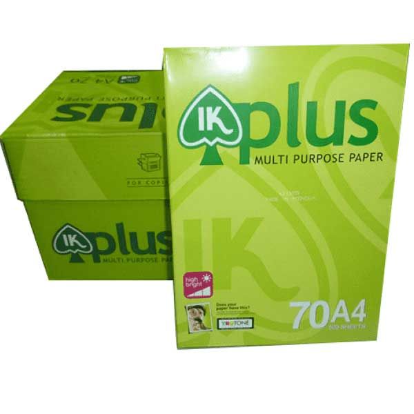Giấy Photo IK Plus 70 Gsm Khổ A4