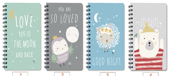 Sổ Lò Xo  B5 BX-B5-3164-1-4 B/12