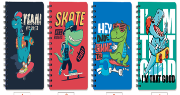 Sổ Lò Xo  A6 BX-A6-4142-1-4 B/12