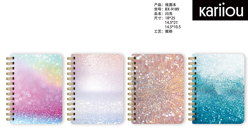 Sổ Lò Xo A6 80Tr Bx-A6-9189-1-4 Kairui