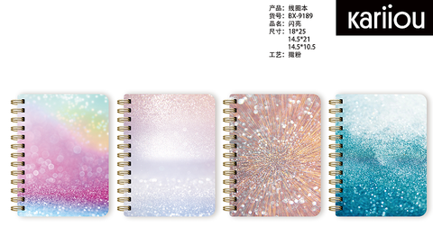 Sổ Lò Xo A6 80Tr Bx-A6-9189-1-4 Kairui