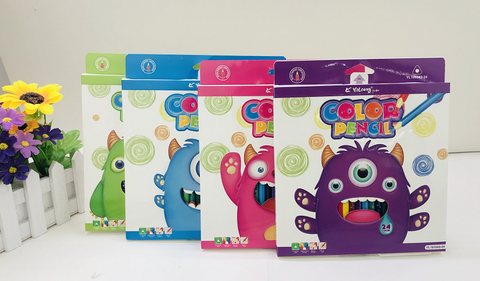 Hộp 18 Cây Viết Chì Màu Yalong YL191043-18