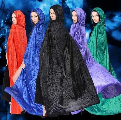 Bộ Áo Choàng Và Nón Vải Nhung NL  YL-7