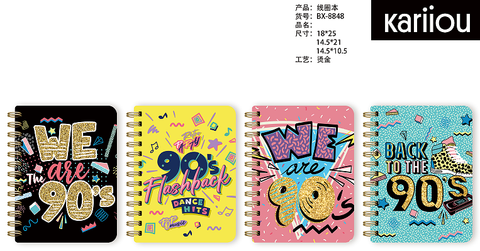 Sổ Lò Xo A6 80Tr Bx8848A6-1-4 Kairui