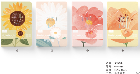 Sổ Bìa Giấy A6 96Tr Bg8788A6-1-4 Kairui