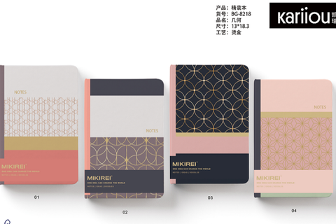 Sổ Bìa Giấy A6 96Tr Bg8218A6-1-4 Kairui