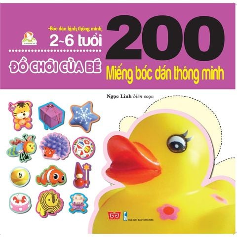 200 MIẾNG BÓC DÁN THÔNG MINH-ĐỒ CHƠI CỦA BÉ