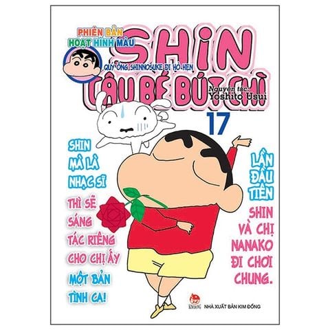SHIN CẬU BÉ BÚT CHÌ T17-HOẠT HÌNH MÀU