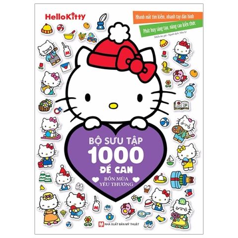 HELLO KITTY - BỘ SƯU TẬP 1000 ĐỀ CAN BỒN MÙA YÊU THƯƠNG