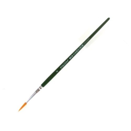 Stacom B104_Rs Cọ Vẽ Sợi Nylon Đầu Tròn- Số 4(20C/H)(A5390)