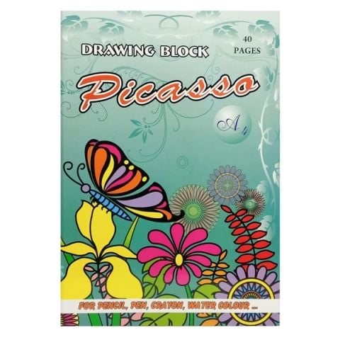 TẬP VẼ  PICASSO A4 40 PAGES (10C/L) (0593-CV)