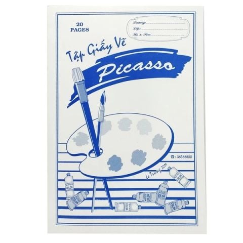 TẬP VẼ  PICASSO A4* (20C/L) (0593-CV)