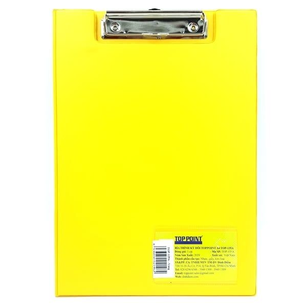 BIA TRINH KY DOI TOPPOINT A4 TOP-135A - VANG(DDIEM)