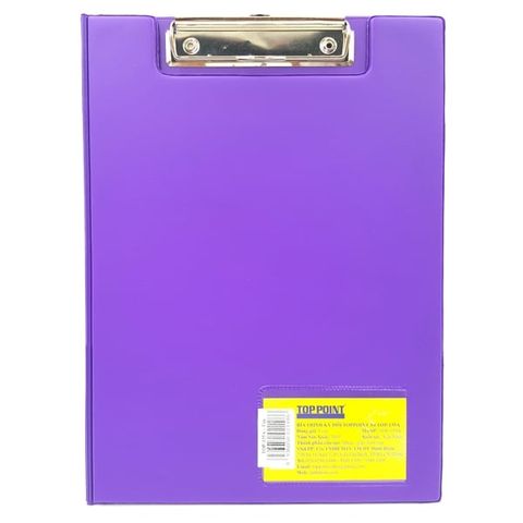 BÌA TRÌNH KÝ ĐÔI TOPPOINT A4 TOP-135A - TÍM (0013-ĐĐ)