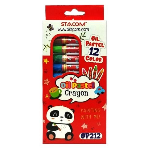 Sáp Màu Stacom - 12 Màu - OP212