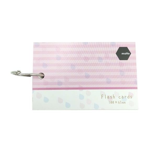 GIẤY NOTE MOTTO FLASH CARDS 100X65MM CYFC100-PK (0013-ĐĐ)