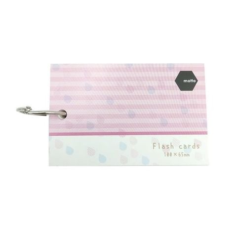 GIẤY NOTE MOTTO FLASH CARDS 100X65MM CYFC100-PK (0013-ĐĐ)