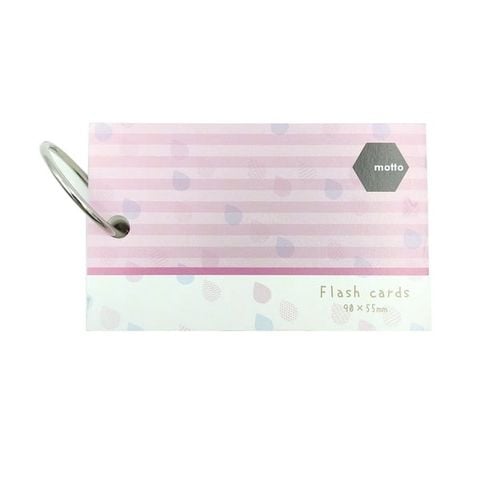 GIẤY NOTE MOTTO FLASH CARDS 90X55MM CYFC90-PK (0013-ĐĐ)