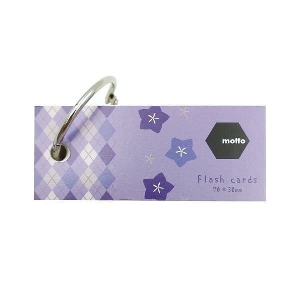 GIẤY NOTE MOTTO FLASH CARDS 70X30MM CYFC70-KK (0013-ĐĐ)
