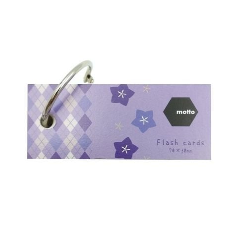 GIẤY NOTE MOTTO FLASH CARDS 70X30MM CYFC70-KK (0013-ĐĐ)