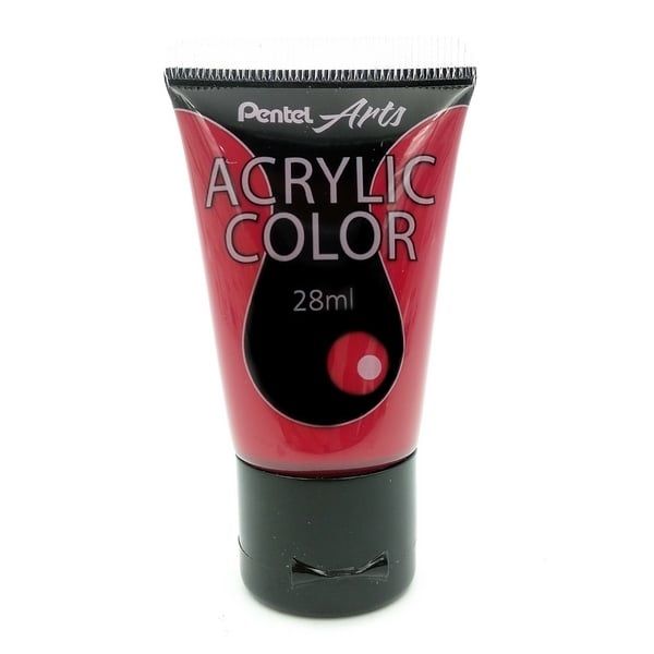 PENTEL - MÀU ACRYLIC TUÝP - WA2_T60 (CRIMSON) (6T/H) (ST-5390)