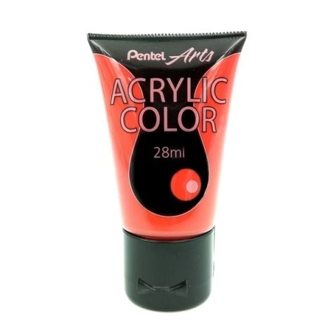 PENTEL - MÀU ACRYLIC TUÝP - WA2_T10 (VERMILLION) (6T/H) (ST-5390)
