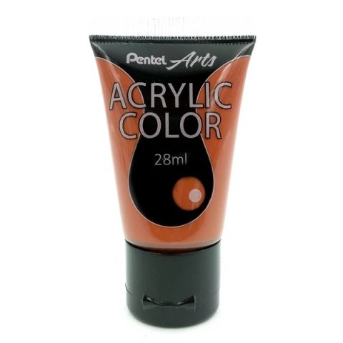 PENTEL - MÀU ACRYLIC TUÝP - WA2_T08 (BURNT SIENNA) (6T/H) (ST-5390)