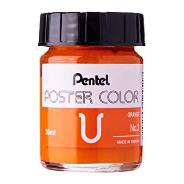 Màu Nước Lọ Màu Theo Số Pentel WPU-T03 - Cam
