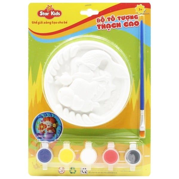 Đồ Chơi Bộ Tô Tượng Thạch Cao Nàng Tiên Cá K-101/6