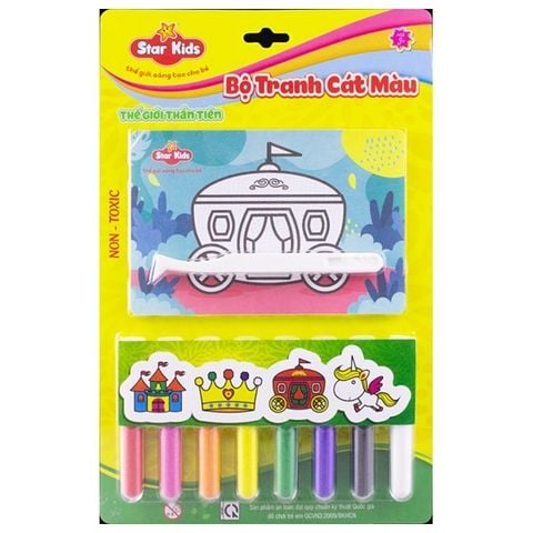 Đồ Chơi  Bộ Tranh Cát Màu Thế Giới Thần Tiên K-506