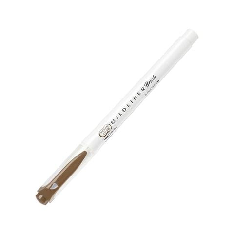 ZEBRA - VIẾT MILDLINER BRUSH - NÂU - WFT8-ME (MS)