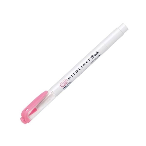 ZEBRA - VIẾT MILDLINER BRUSH - HỒNG - WFT8-MP (MS)