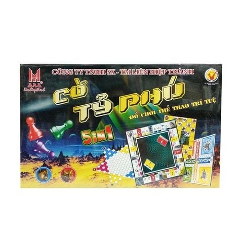 Đồ Chơi  Cờ Tỷ Phú 5 Trong 1