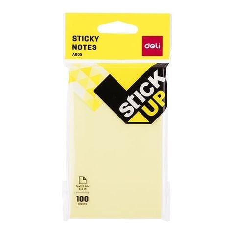 GIẤY NHẮN VÀNG 3*4 TÚI TREO EA00452 (12C/H) (0639-DELI)