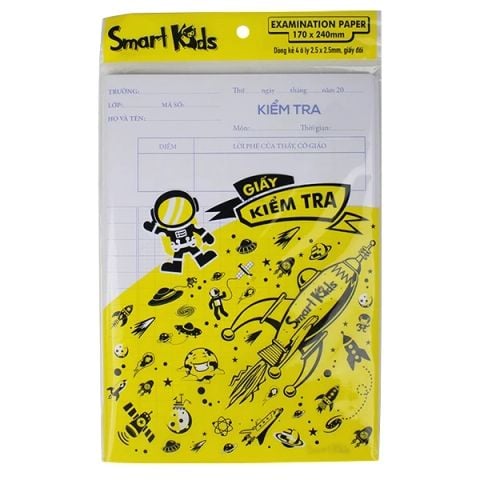 GIẤY KIỂM TRA KHỔ B5/SK-EP201 (20 ĐÔI/XẤP)(THCK0323)