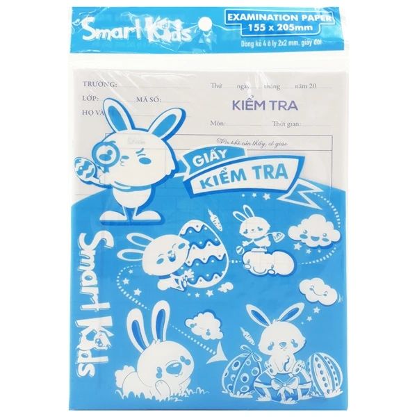 GIẤY KIỂM TRA KHỔ A5/SK-EP101 (20 ĐÔI/XẤP)(THCK0323)