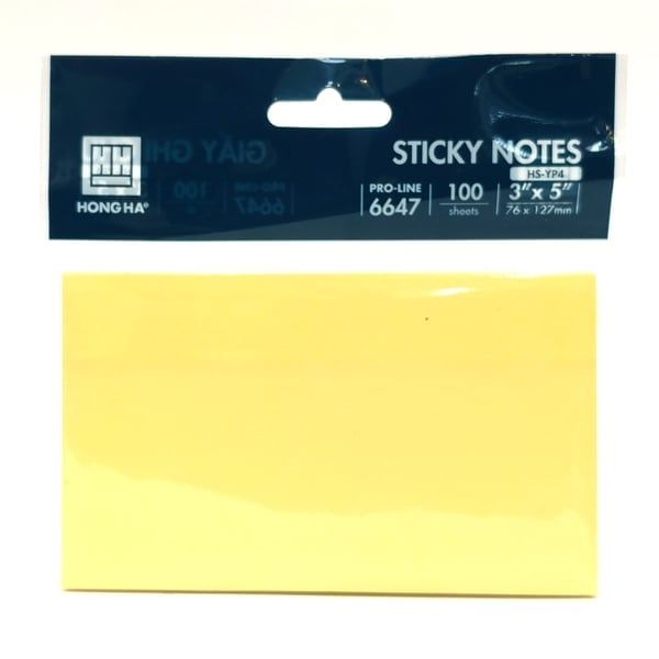 HH - GIẤY GHI CHÚ 3X5 HS-YP4 (HH-0064)
