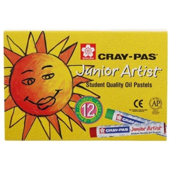 Sáp Dầu Sakura XEP12A Cray-Pas Junior Artist, 12 Màu/ Hộp