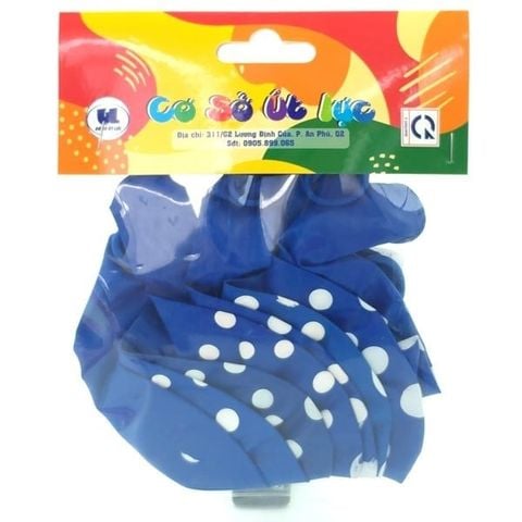 Bong Bóng Chấm Bi Một Màu