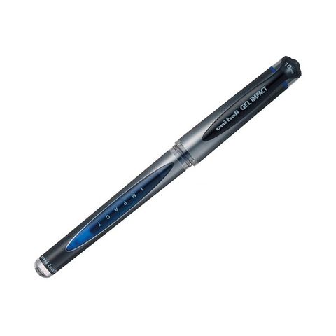 Bút Gel Uni Impact 1.0mm UM-153S - Mực Xanh